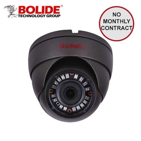 Bolide 5.0MP AHD / TVI / CVI / Analog Eyeball Camera, 1/2.7 CMOS, 2.8mm Wide Angle Lens, IR Up to 65 ft., C BOL-BC1509IROD-28
